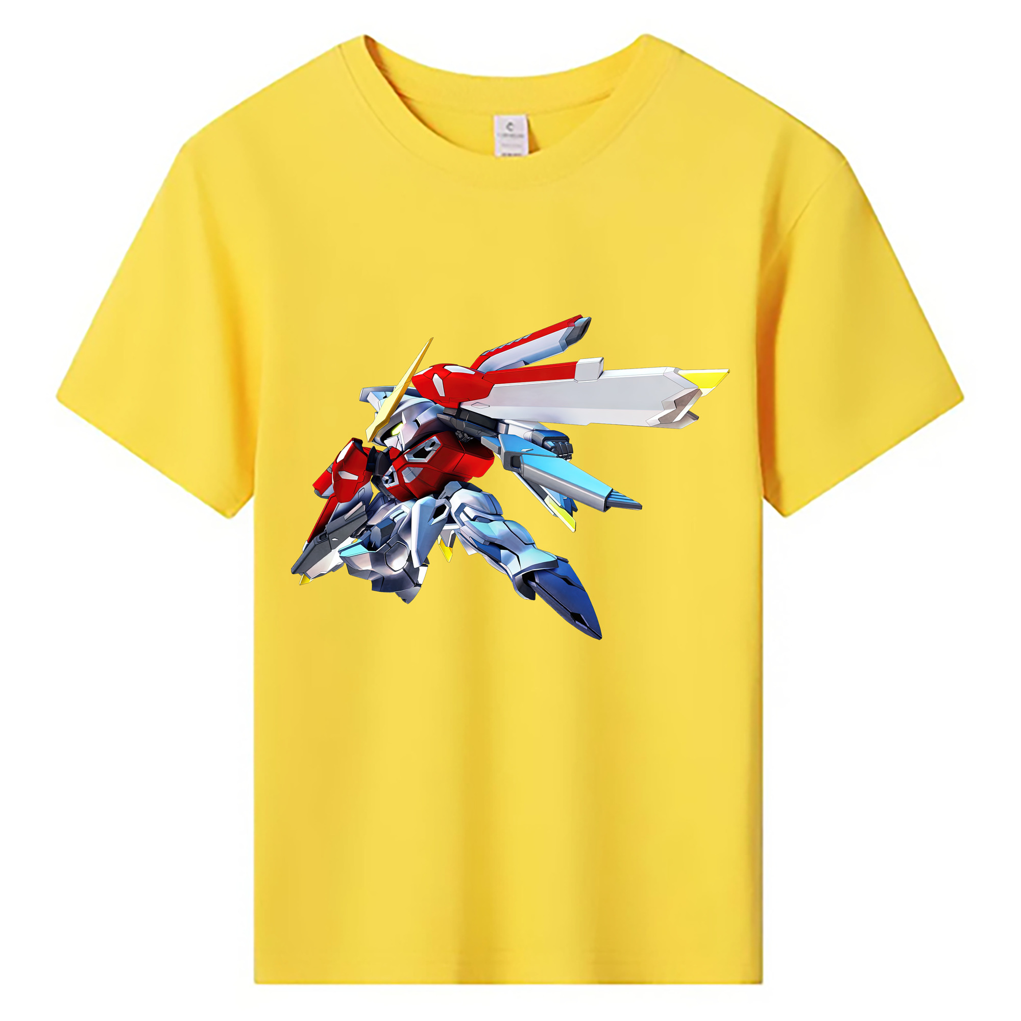 （画像用） 機動戦士ガンダム Mobile Suit Gundam 綿100％キッズTシャツ（フロントプリント）