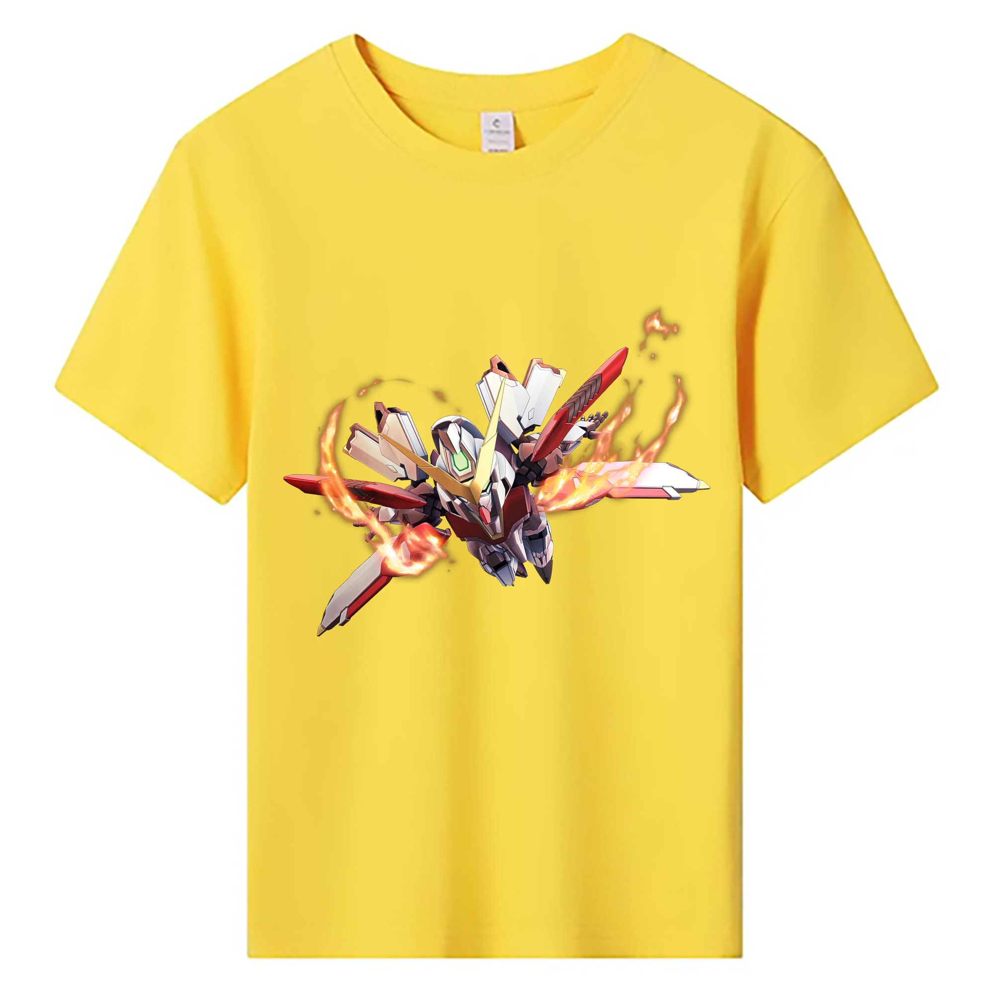 （画像用） 機動戦士ガンダム Mobile Suit Gundam 綿100％キッズTシャツ（フロントプリント）