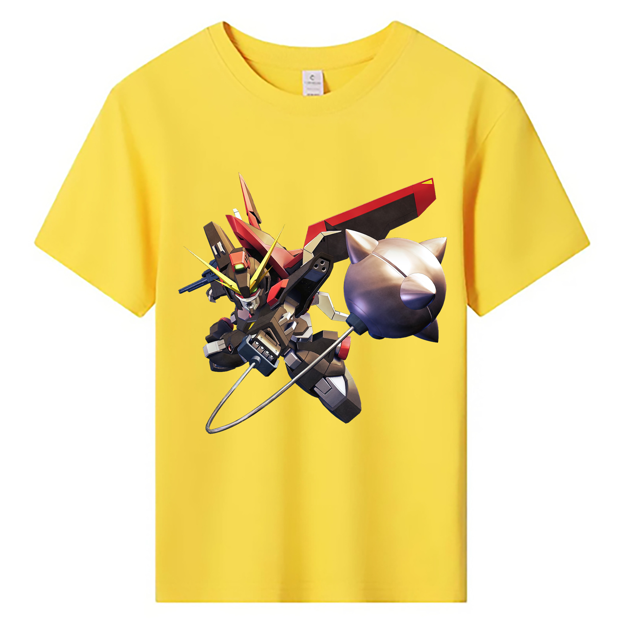 （画像用） 機動戦士ガンダム Mobile Suit Gundam 綿100％キッズTシャツ（フロントプリント）