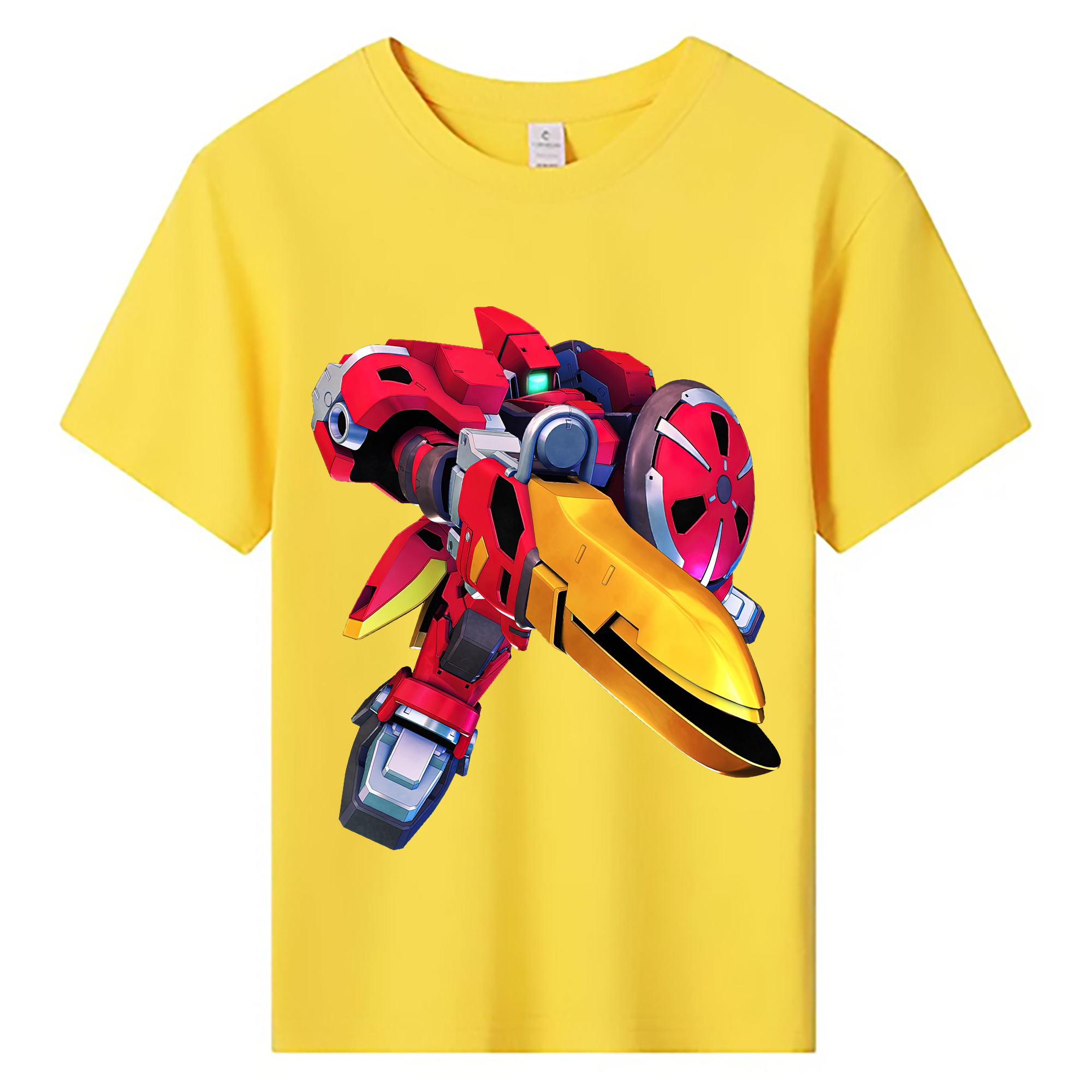 （画像用） 機動戦士ガンダム Mobile Suit Gundam 綿100％キッズTシャツ（フロントプリント）