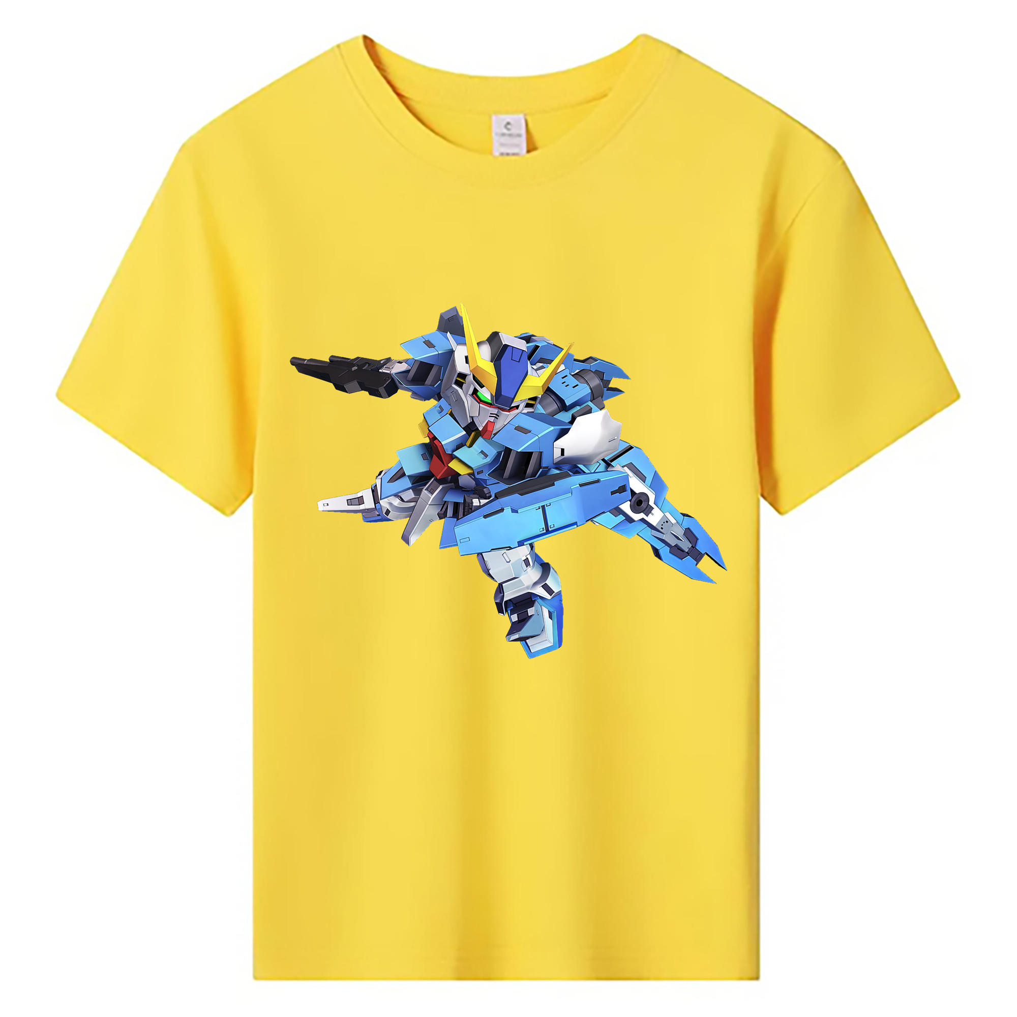 （画像用） 機動戦士ガンダム Mobile Suit Gundam 綿100％キッズTシャツ（フロントプリント）