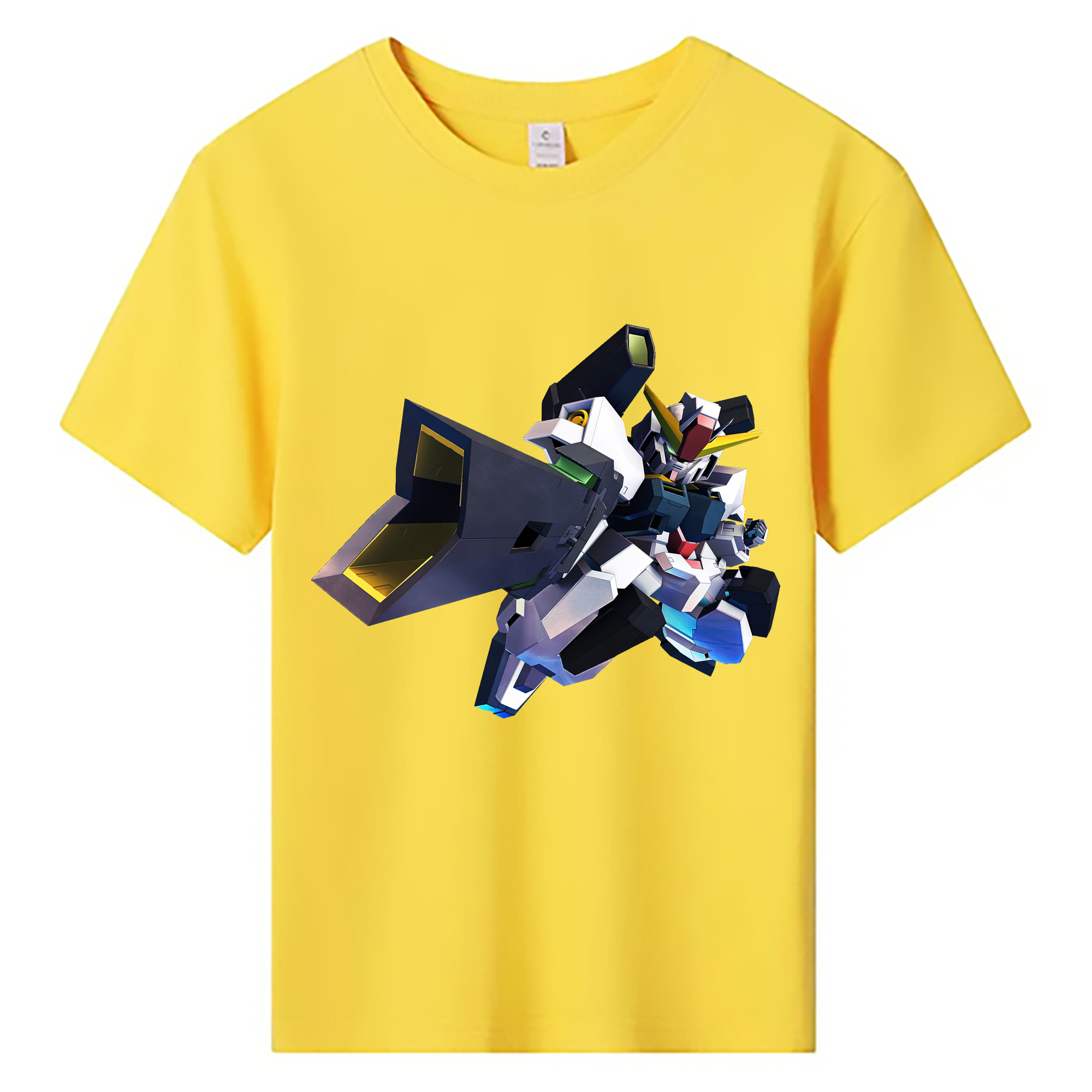 （画像用） 機動戦士ガンダム Mobile Suit Gundam 綿100％キッズTシャツ（フロントプリント）