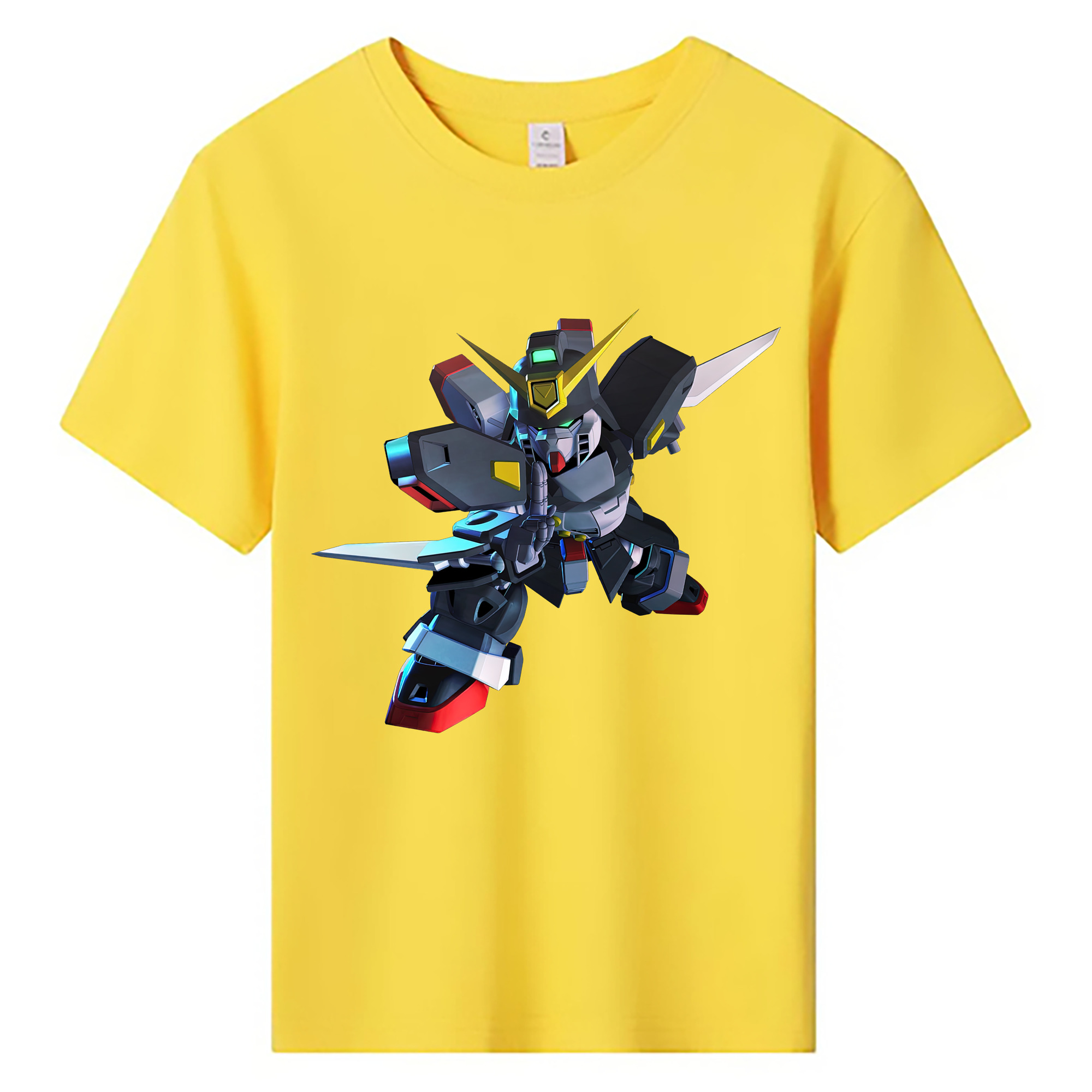 （画像用） 機動戦士ガンダム Mobile Suit Gundam 綿100％キッズTシャツ（フロントプリント）