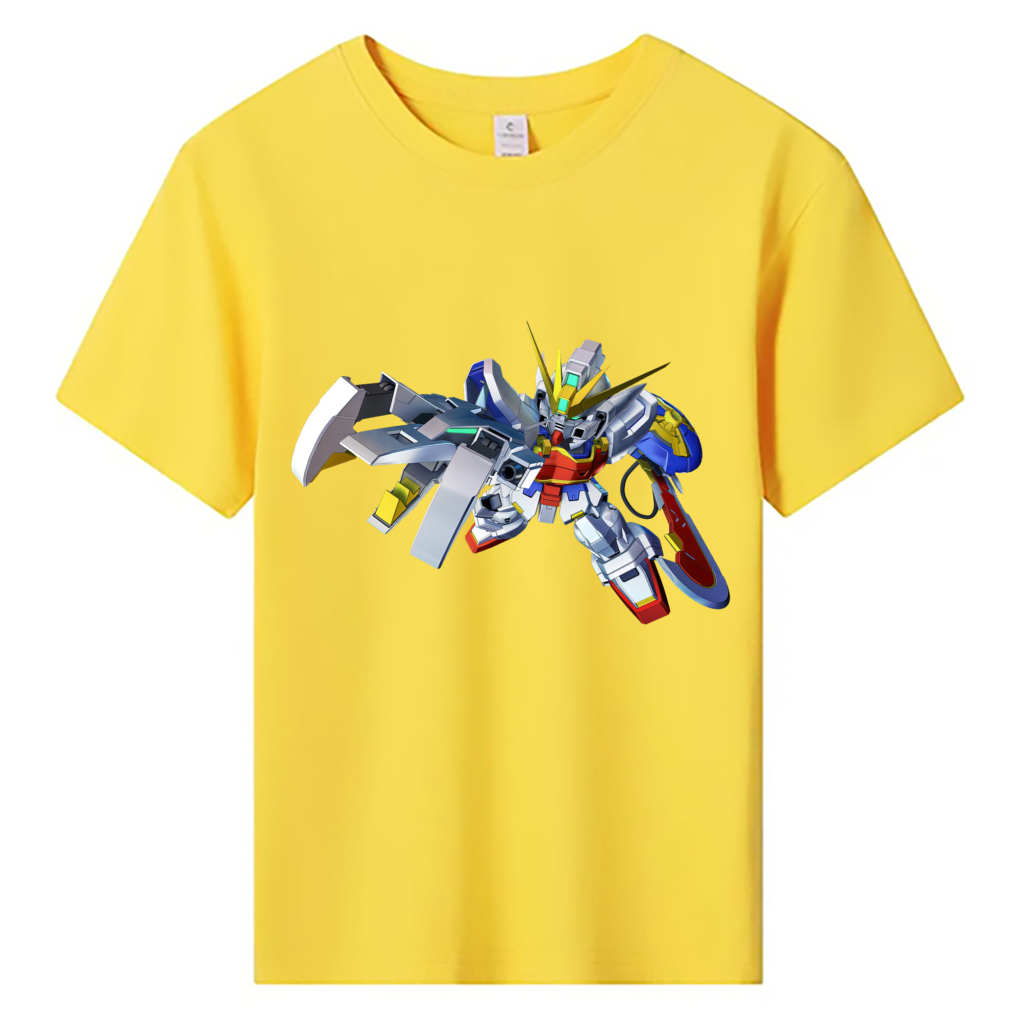 （画像用） 機動戦士ガンダム Mobile Suit Gundam 綿100％キッズTシャツ（フロントプリント）