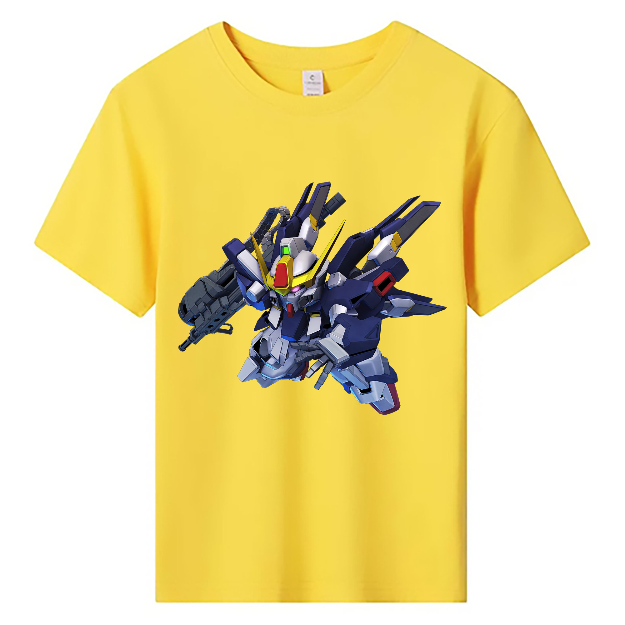 （画像用） 機動戦士ガンダム Mobile Suit Gundam 綿100％キッズTシャツ（フロントプリント）