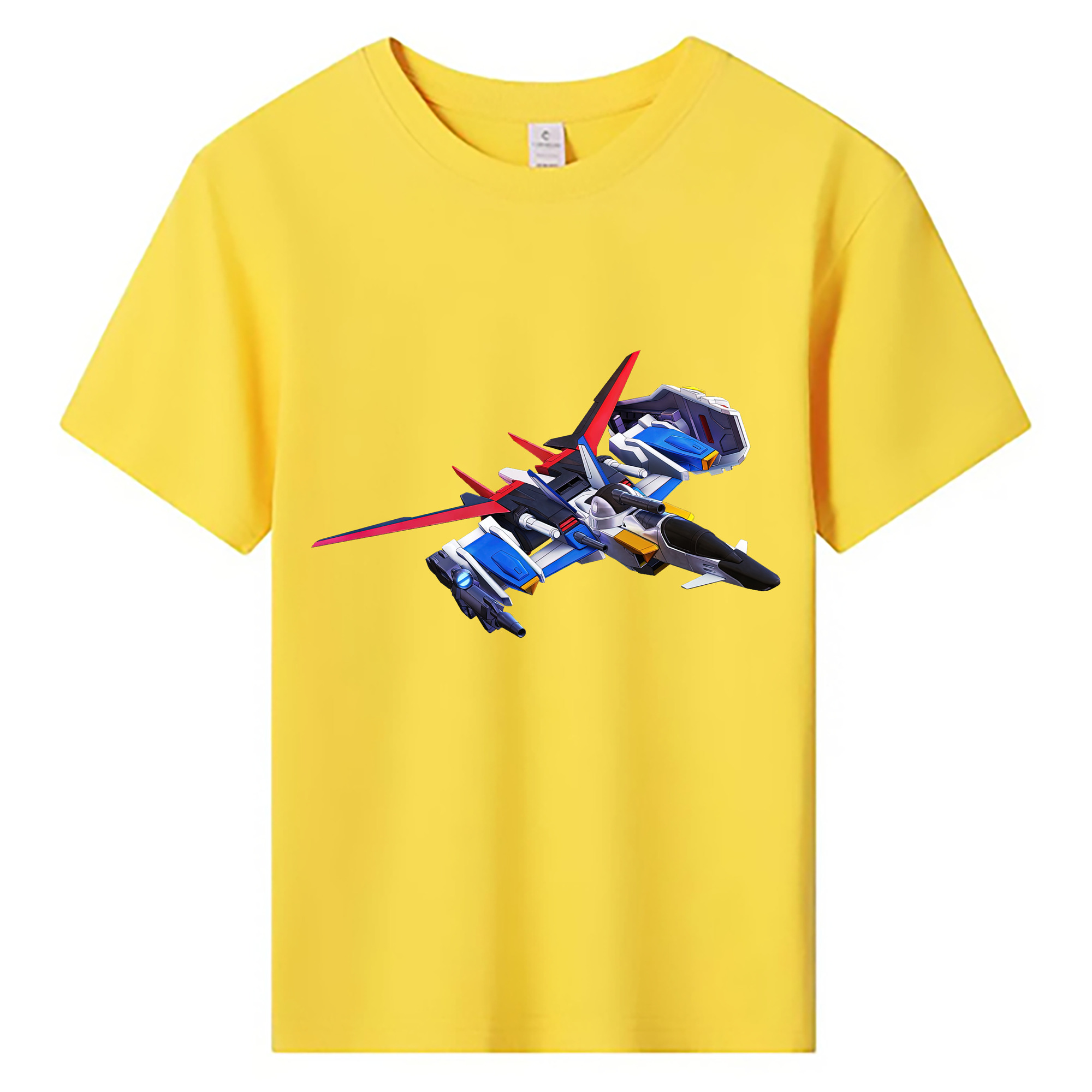 （画像用） 機動戦士ガンダム Mobile Suit Gundam 綿100％キッズTシャツ（フロントプリント）