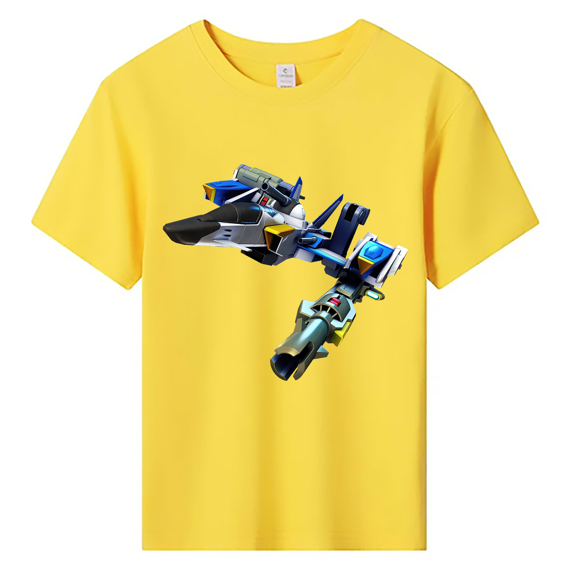 （画像用） 機動戦士ガンダム Mobile Suit Gundam 綿100％キッズTシャツ（フロントプリント）