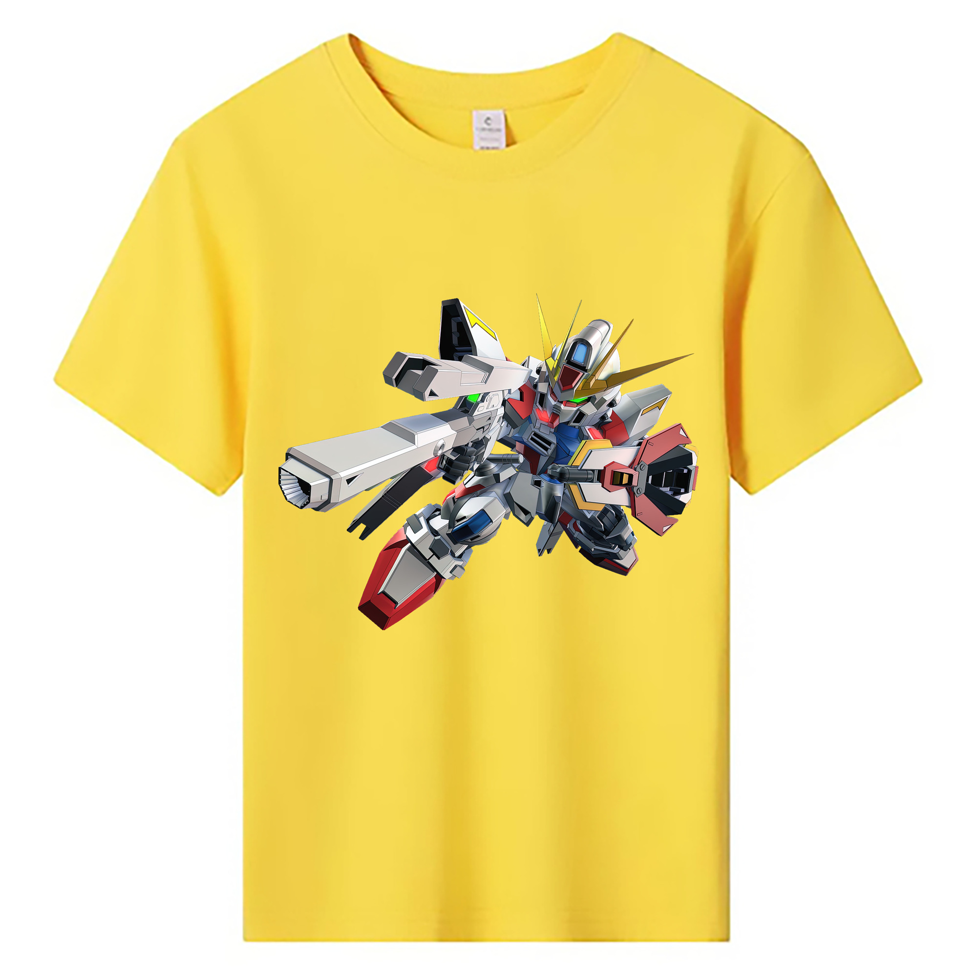 （画像用） 機動戦士ガンダム Mobile Suit Gundam 綿100％キッズTシャツ（フロントプリント）