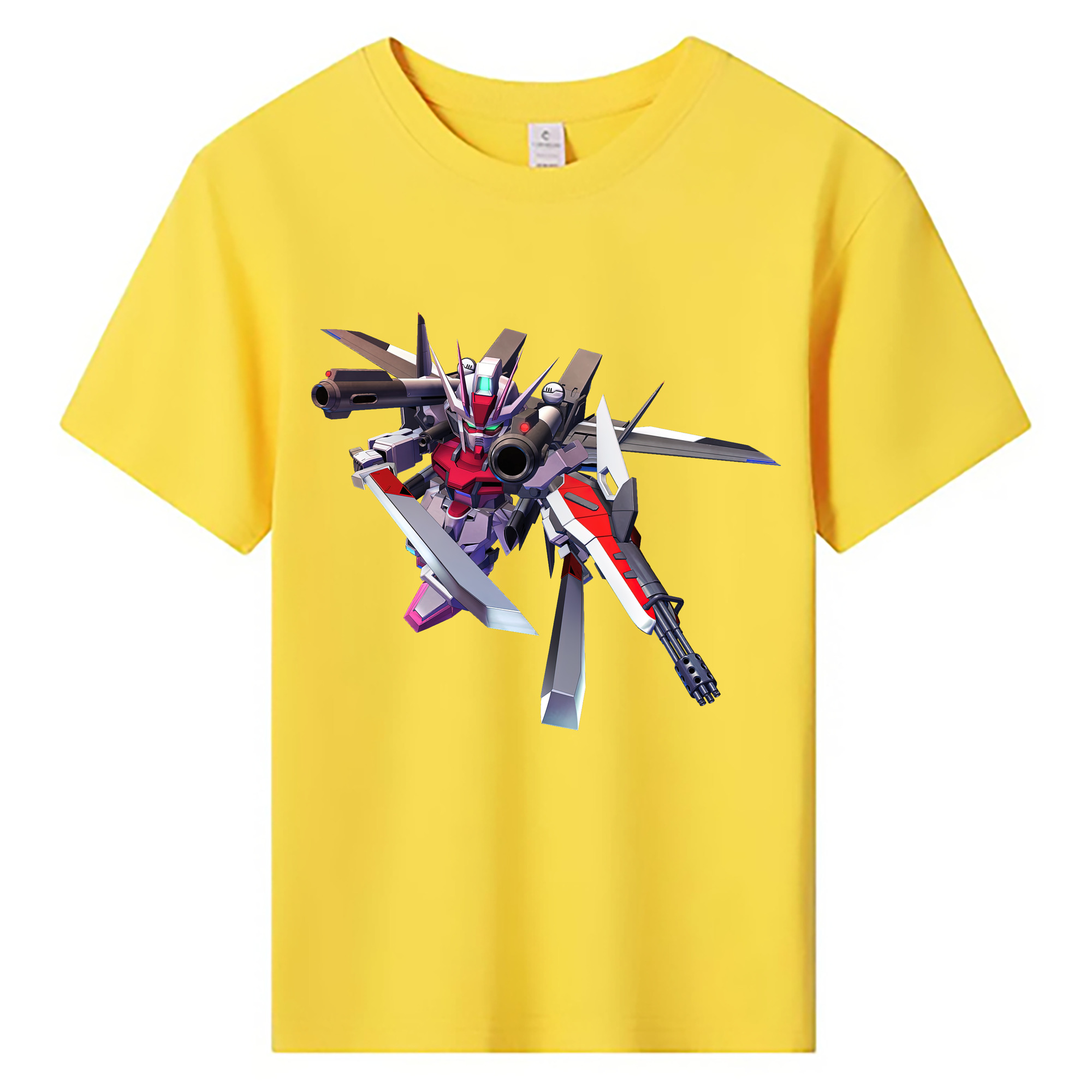 （画像用） 機動戦士ガンダム Mobile Suit Gundam 綿100％キッズTシャツ（フロントプリント）