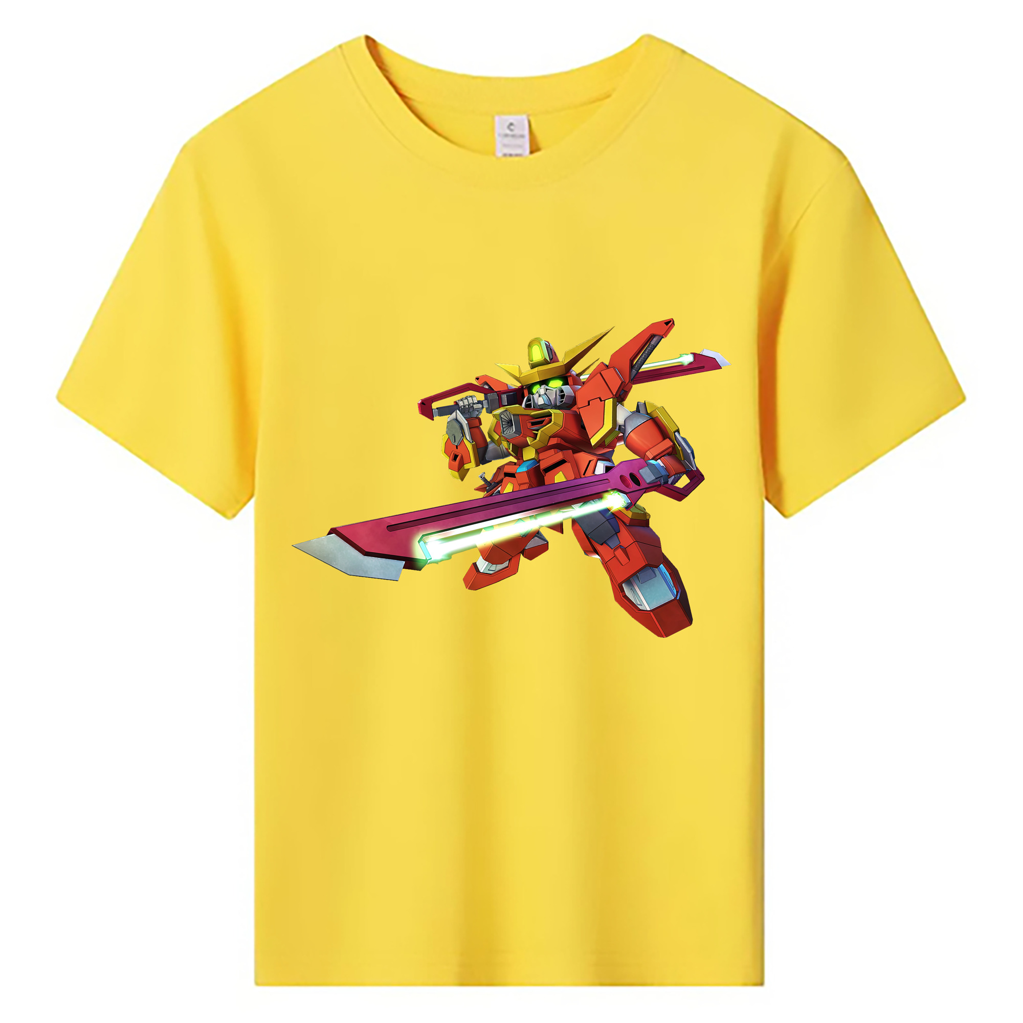 （画像用） 機動戦士ガンダム Mobile Suit Gundam 綿100％キッズTシャツ（フロントプリント）