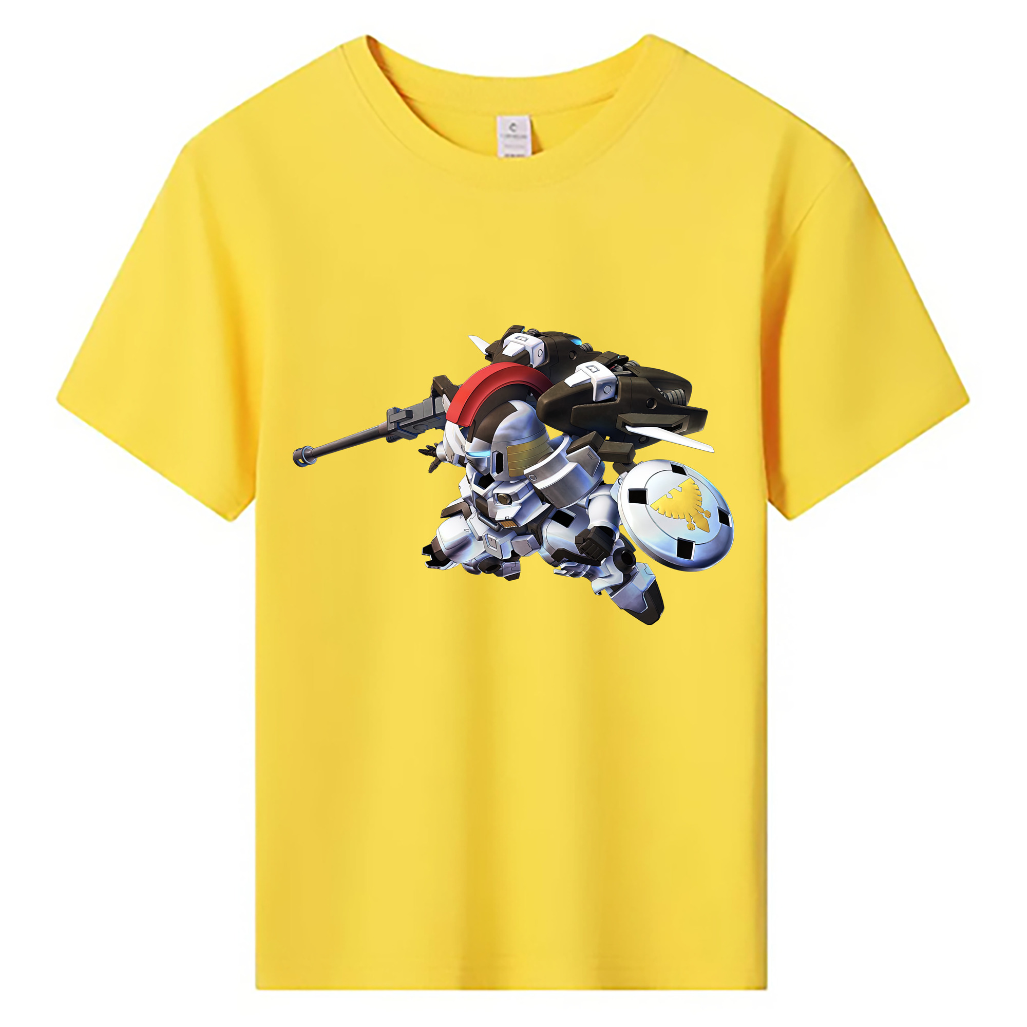 （画像用） 機動戦士ガンダム Mobile Suit Gundam 綿100％キッズTシャツ（フロントプリント）