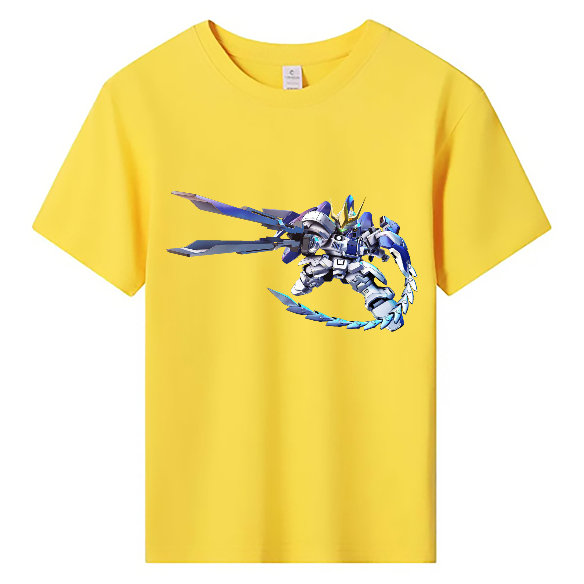 （画像用） 機動戦士ガンダム Mobile Suit Gundam 綿100％キッズTシャツ（フロントプリント）