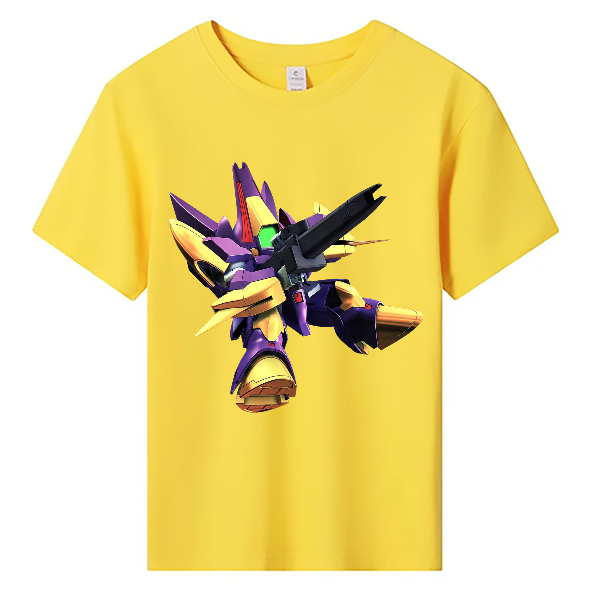 （画像用） 機動戦士ガンダム Mobile Suit Gundam 綿100％キッズTシャツ（フロントプリント）