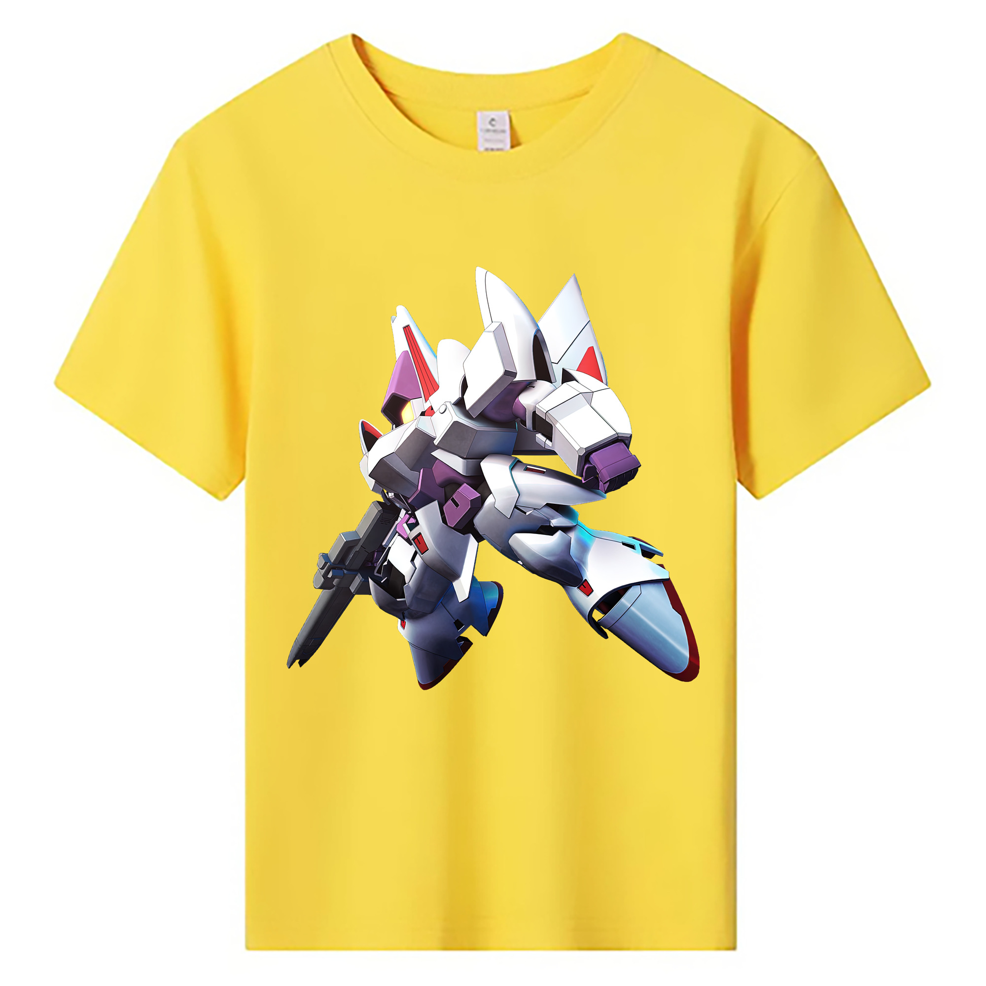 （画像用） 機動戦士ガンダム Mobile Suit Gundam 綿100％キッズTシャツ（フロントプリント）