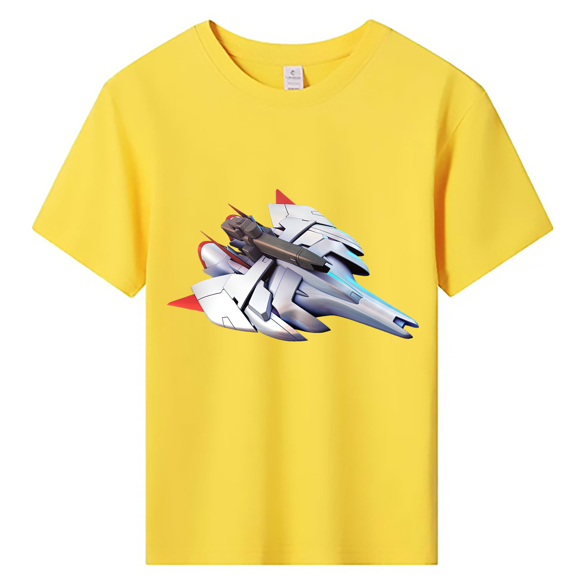（画像用） 機動戦士ガンダム Mobile Suit Gundam 綿100％キッズTシャツ（フロントプリント）