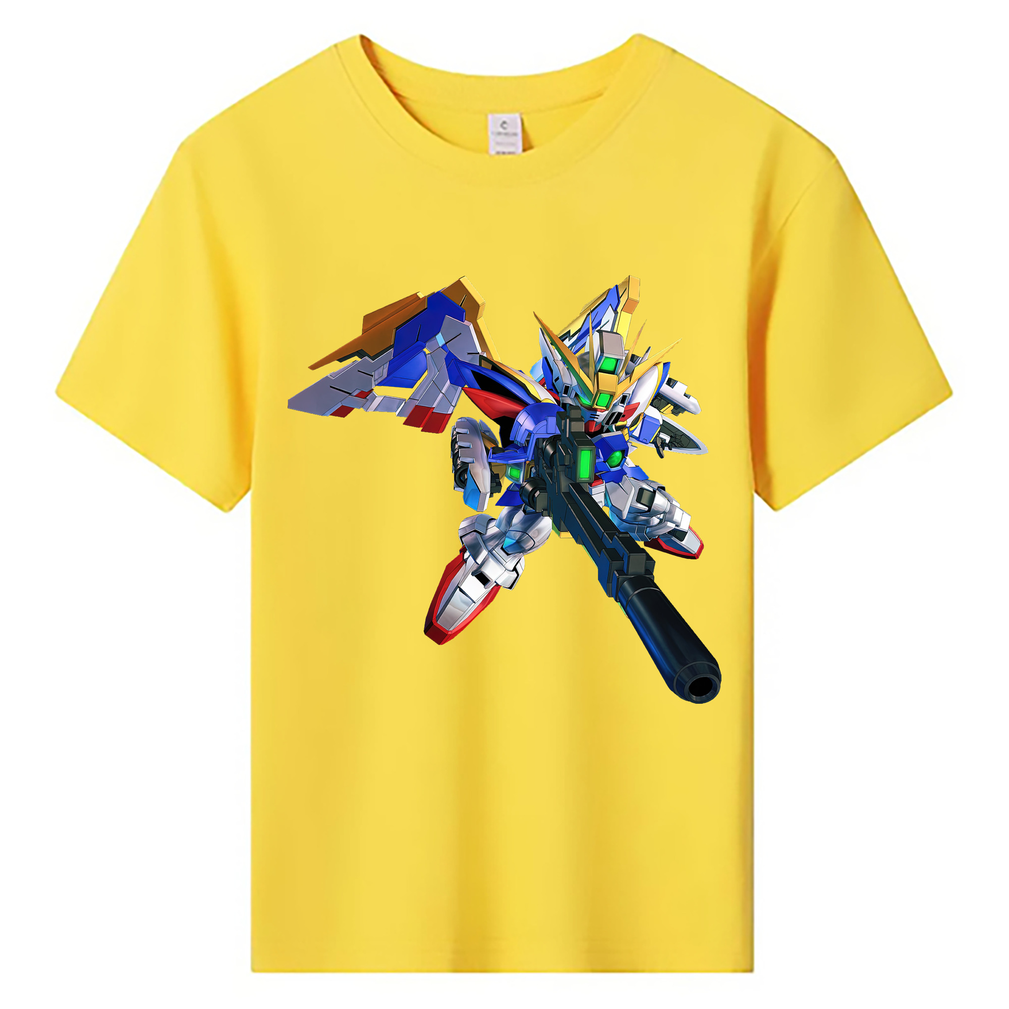 （画像用） 機動戦士ガンダム Mobile Suit Gundam 綿100％キッズTシャツ（フロントプリント）