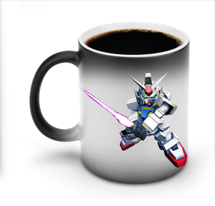 （画像用） 機動戦士ガンダム Mobile Suit Gundam 温度変色マグカップ