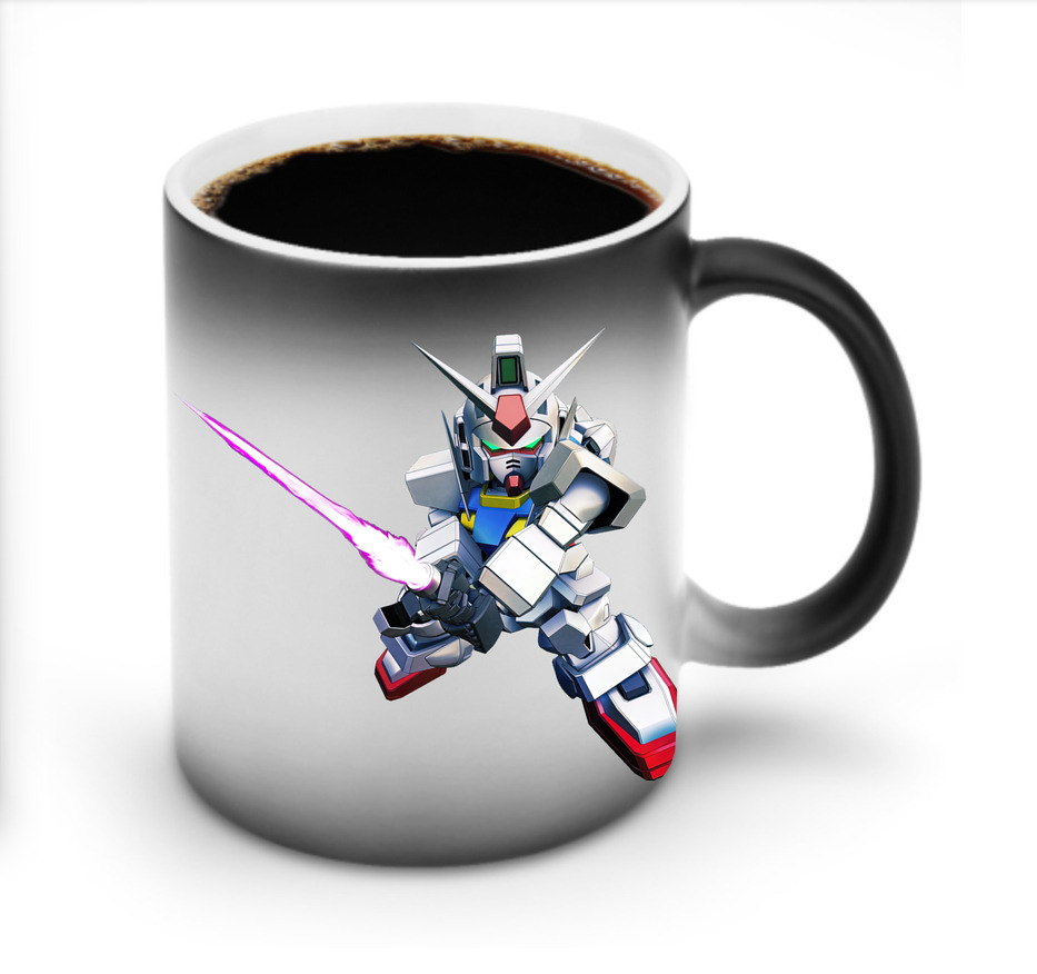 （画像用） 機動戦士ガンダム Mobile Suit Gundam 温度変色マグカップ