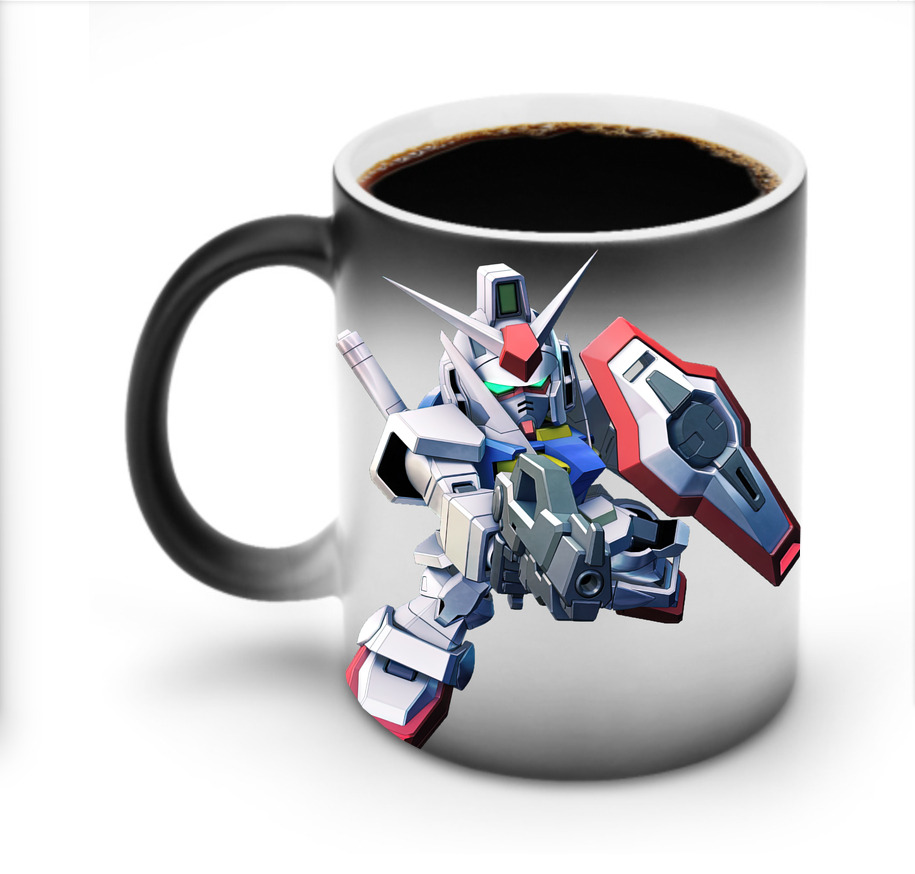 （画像用） 機動戦士ガンダム Mobile Suit Gundam 温度変色マグカップ