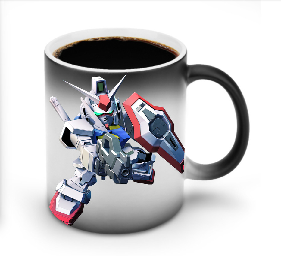 （画像用） 機動戦士ガンダム Mobile Suit Gundam 温度変色マグカップ