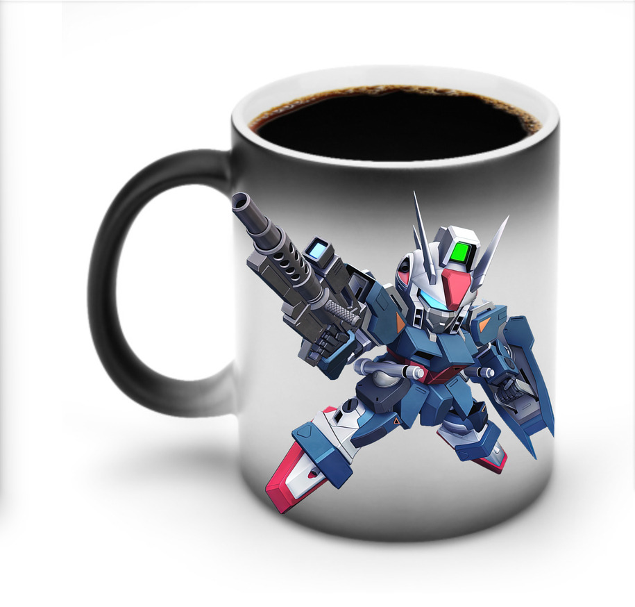 （画像用） 機動戦士ガンダム Mobile Suit Gundam 温度変色マグカップ