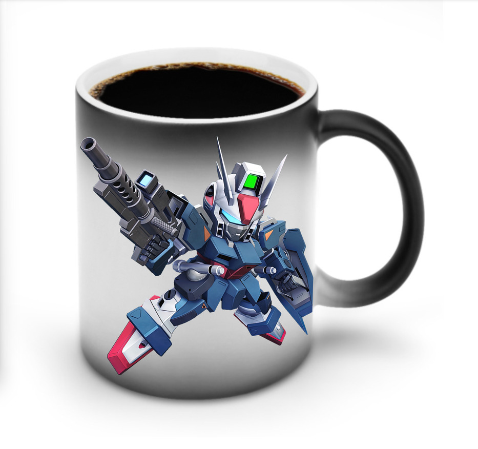 （画像用） 機動戦士ガンダム Mobile Suit Gundam 温度変色マグカップ