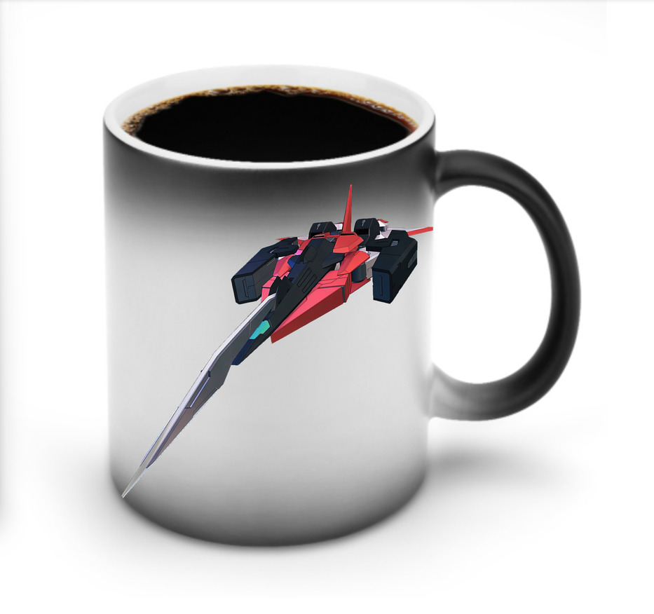 （画像用） 機動戦士ガンダム Mobile Suit Gundam 温度変色マグカップ