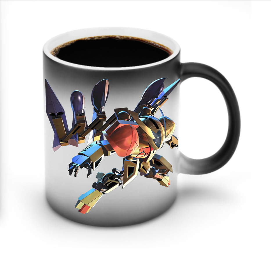 （画像用） 機動戦士ガンダム Mobile Suit Gundam 温度変色マグカップ