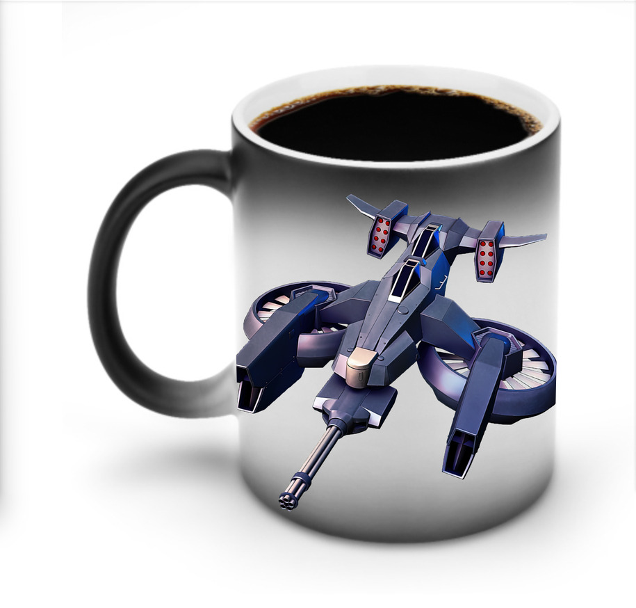（画像用） 機動戦士ガンダム Mobile Suit Gundam 温度変色マグカップ