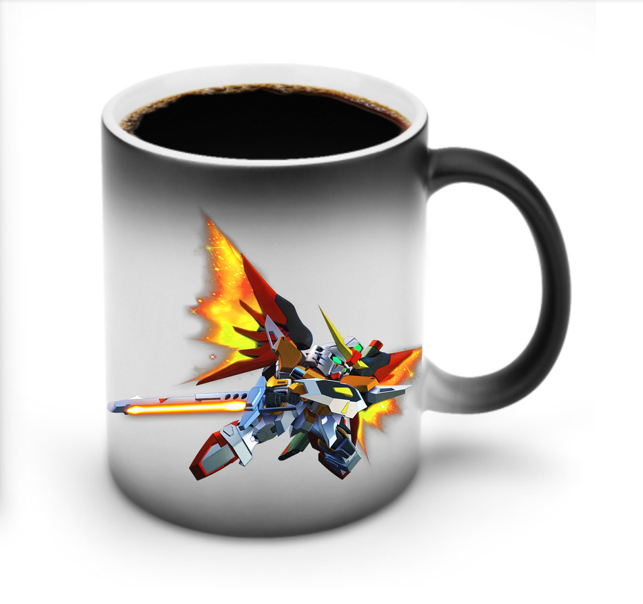 （画像用） 機動戦士ガンダム Mobile Suit Gundam 温度変色マグカップ