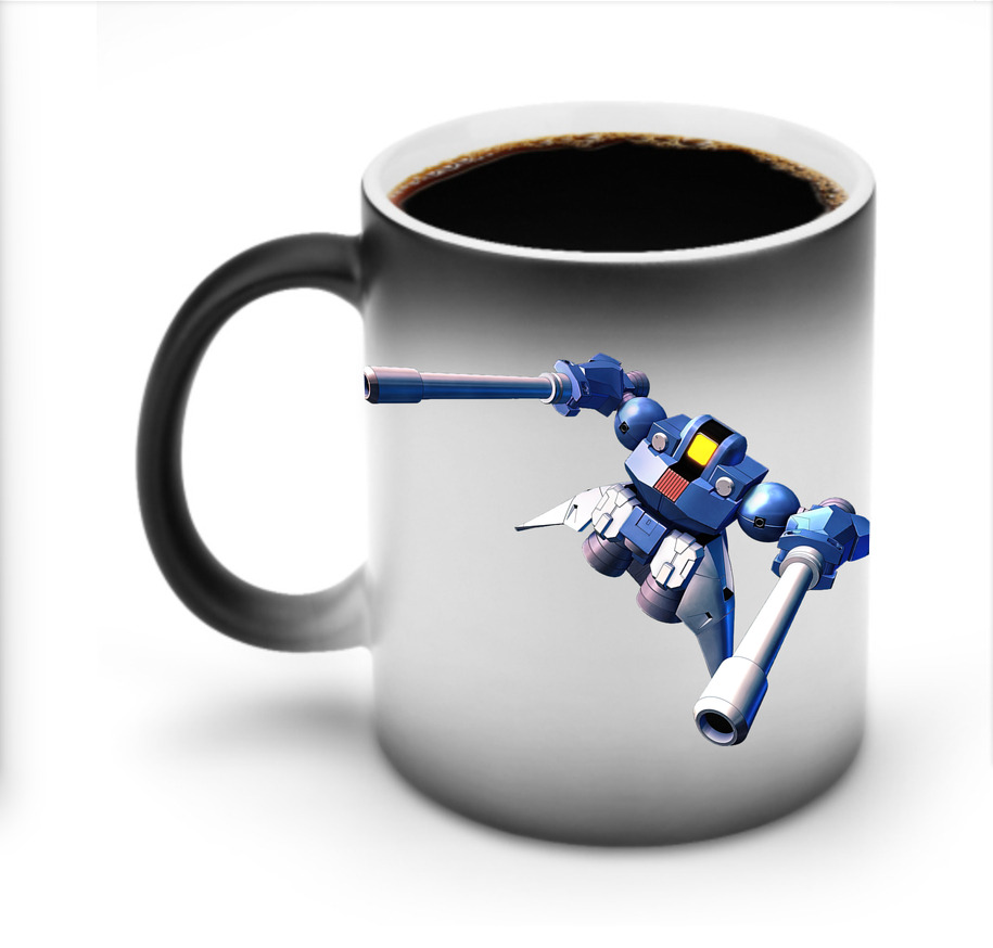 （画像用） 機動戦士ガンダム Mobile Suit Gundam 温度変色マグカップ