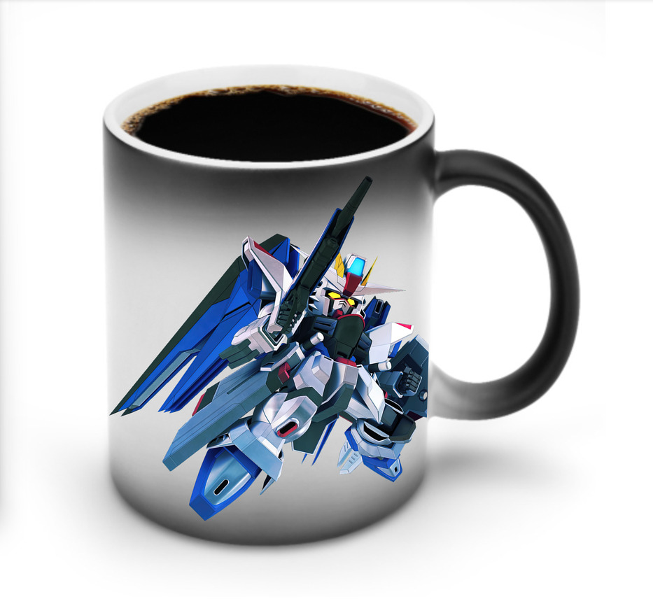 （画像用） 機動戦士ガンダム Mobile Suit Gundam 温度変色マグカップ