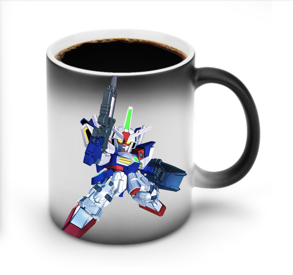 （画像用） 機動戦士ガンダム Mobile Suit Gundam 温度変色マグカップ