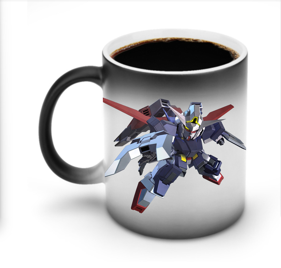 （画像用） 機動戦士ガンダム Mobile Suit Gundam 温度変色マグカップ