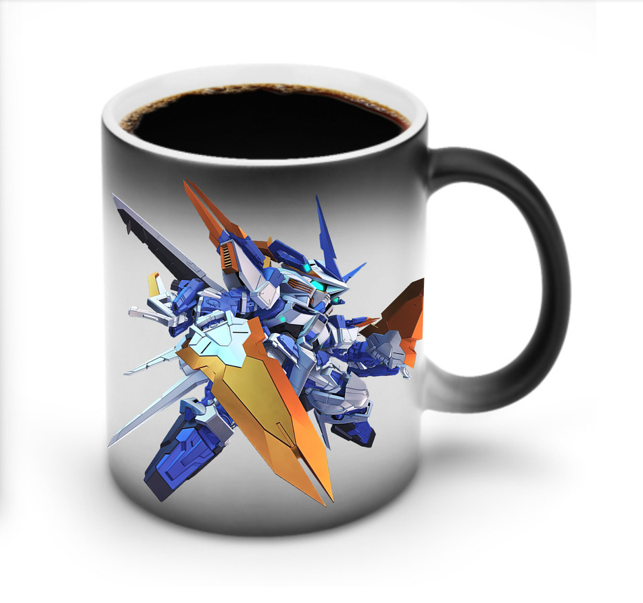 （画像用） 機動戦士ガンダム Mobile Suit Gundam 温度変色マグカップ