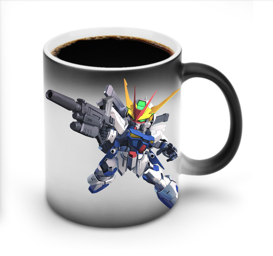 （画像用） 機動戦士ガンダム Mobile Suit Gundam 温度変色マグカップ