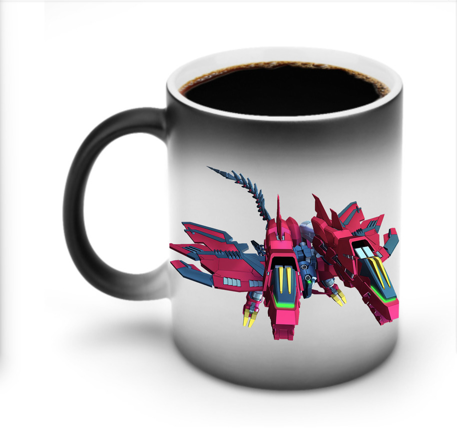 （画像用） 機動戦士ガンダム Mobile Suit Gundam 温度変色マグカップ