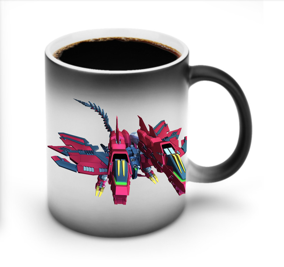 （画像用） 機動戦士ガンダム Mobile Suit Gundam 温度変色マグカップ
