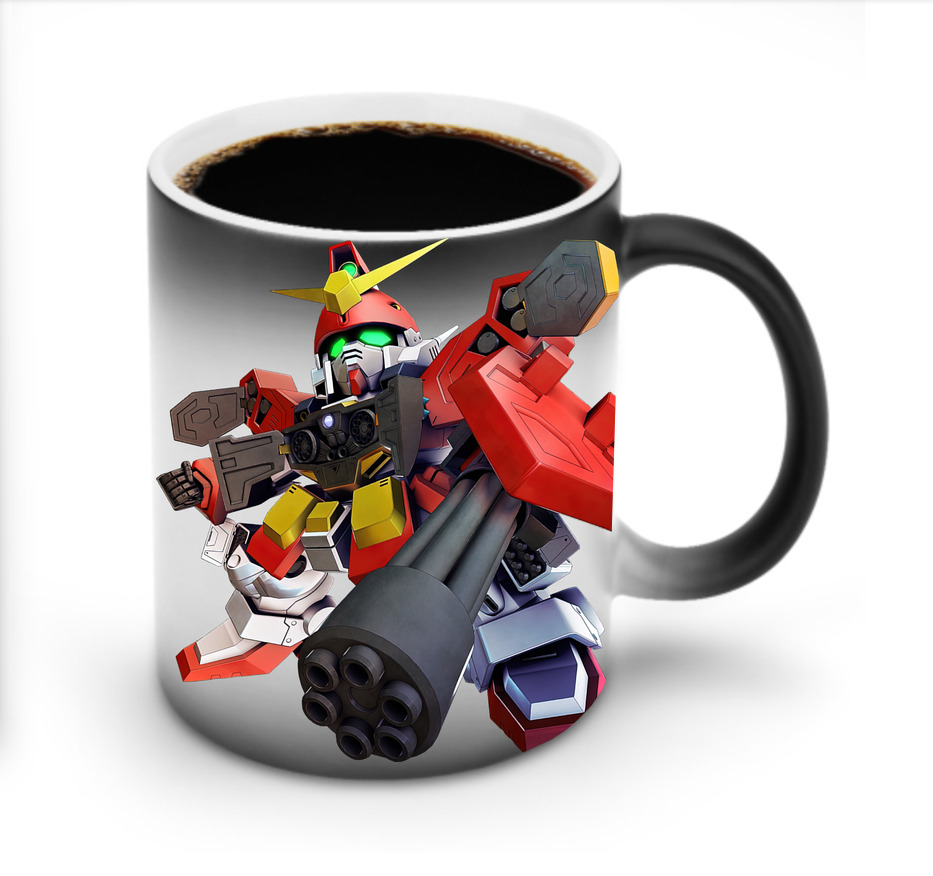 （画像用） 機動戦士ガンダム Mobile Suit Gundam 温度変色マグカップ