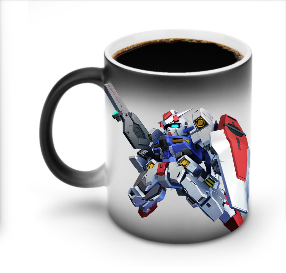 （画像用） 機動戦士ガンダム Mobile Suit Gundam 温度変色マグカップ