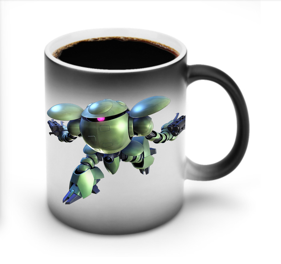 （画像用） 機動戦士ガンダム Mobile Suit Gundam 温度変色マグカップ