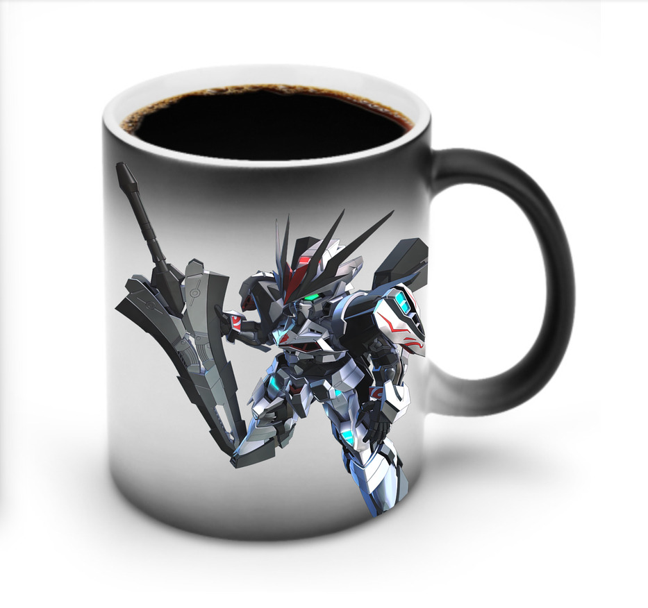 （画像用） 機動戦士ガンダム Mobile Suit Gundam 温度変色マグカップ