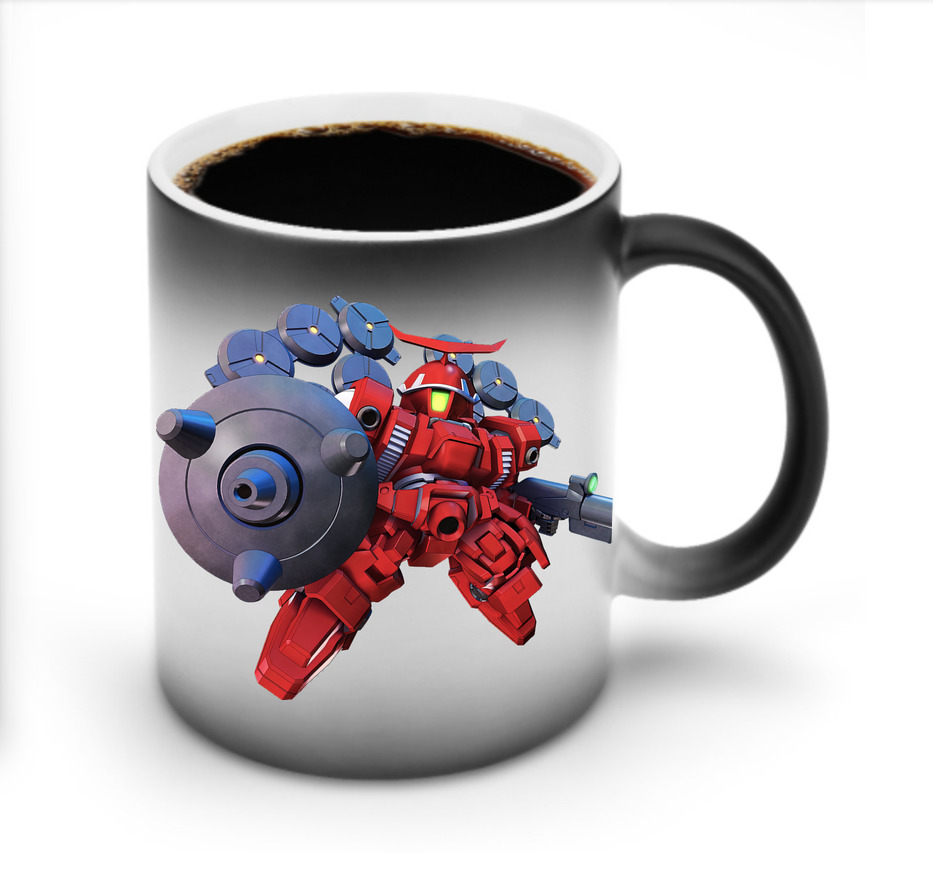 （画像用） 機動戦士ガンダム Mobile Suit Gundam 温度変色マグカップ