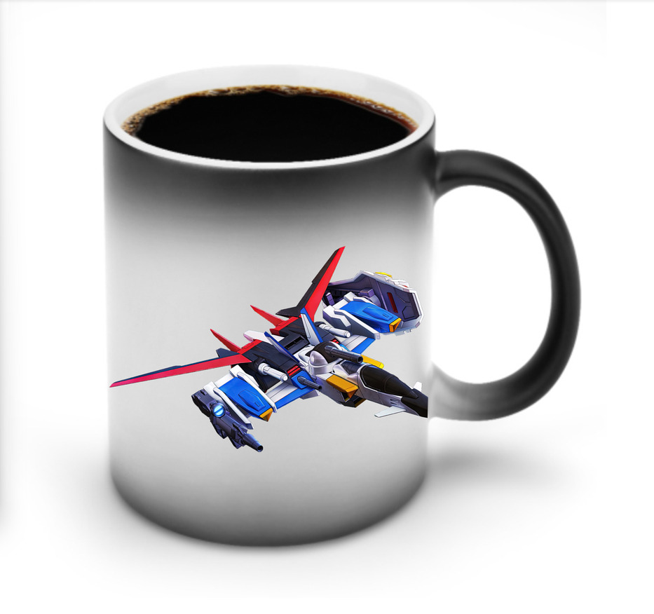 （画像用） 機動戦士ガンダム Mobile Suit Gundam 温度変色マグカップ
