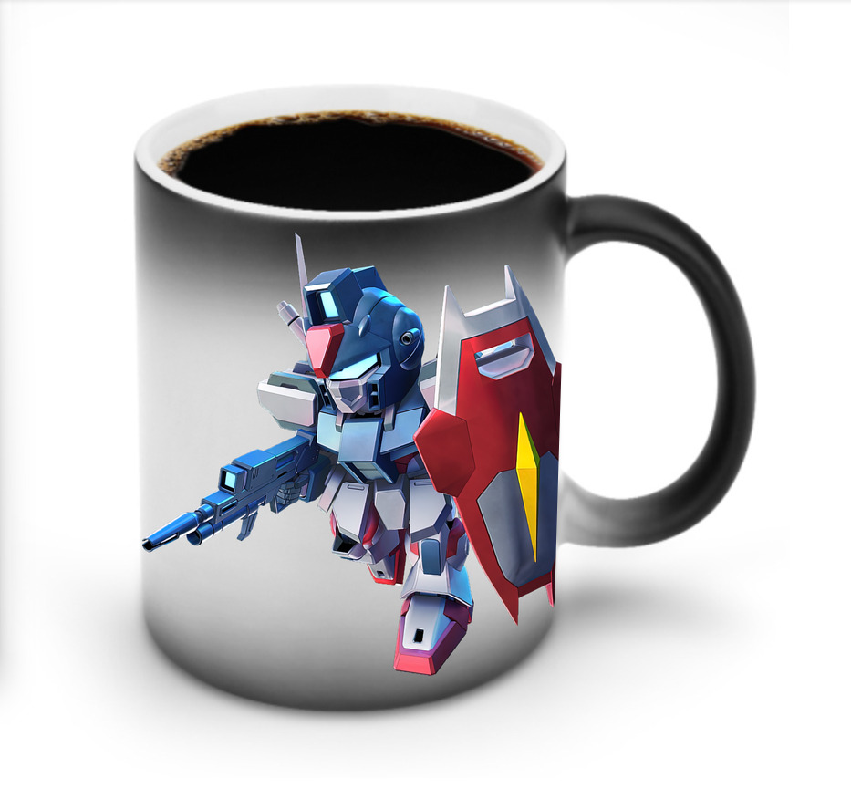 （画像用） 機動戦士ガンダム Mobile Suit Gundam 温度変色マグカップ