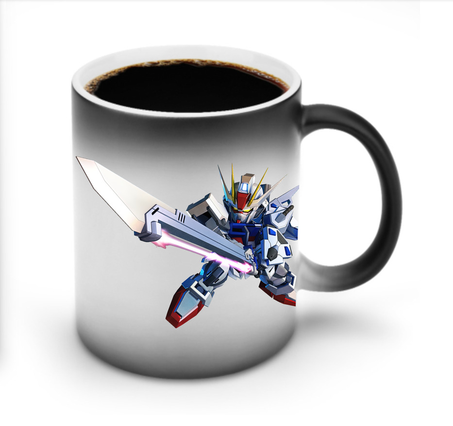 （画像用） 機動戦士ガンダム Mobile Suit Gundam 温度変色マグカップ