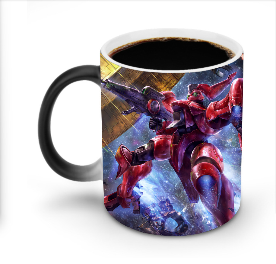 （画像用） 機動戦士ガンダム Mobile Suit Gundam 温度変色マグカップ