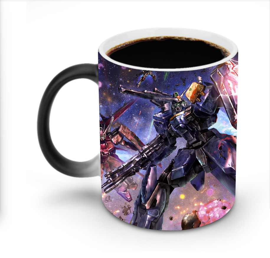 （画像用） 機動戦士ガンダム Mobile Suit Gundam 温度変色マグカップ