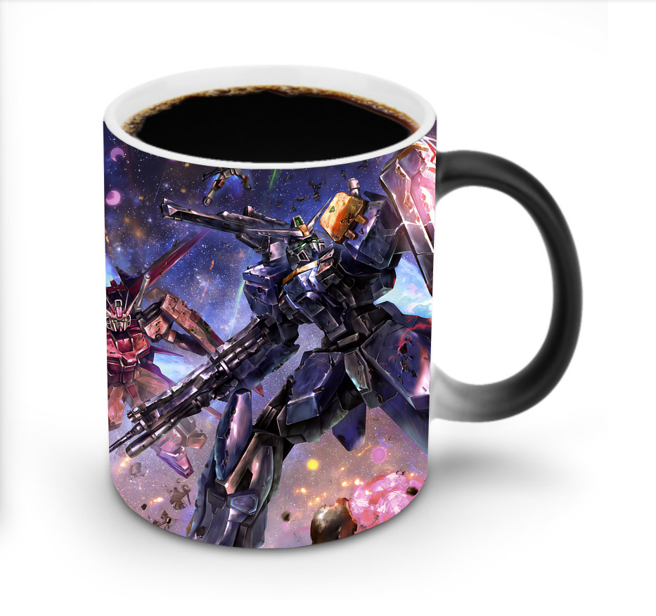 （画像用） 機動戦士ガンダム Mobile Suit Gundam 温度変色マグカップ