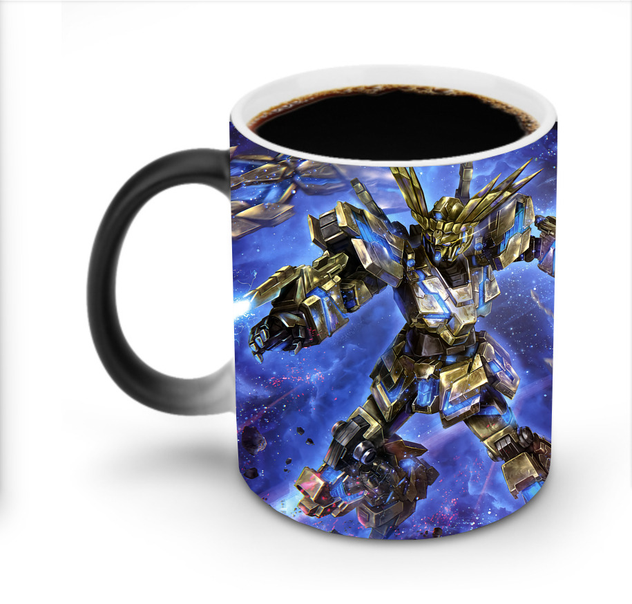 （画像用） 機動戦士ガンダム Mobile Suit Gundam 温度変色マグカップ